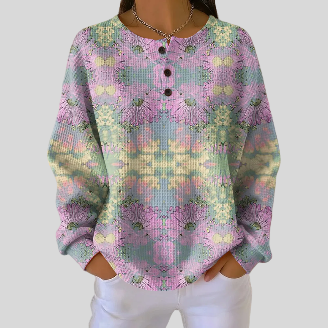 AMANDA - PULL MARGUERITES PASTEL
