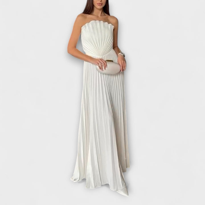 Athena | Robe plissée chic