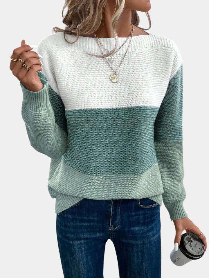 SERENA | PULL DÉGRADÉ DOUX COUPE CONFORTABLE