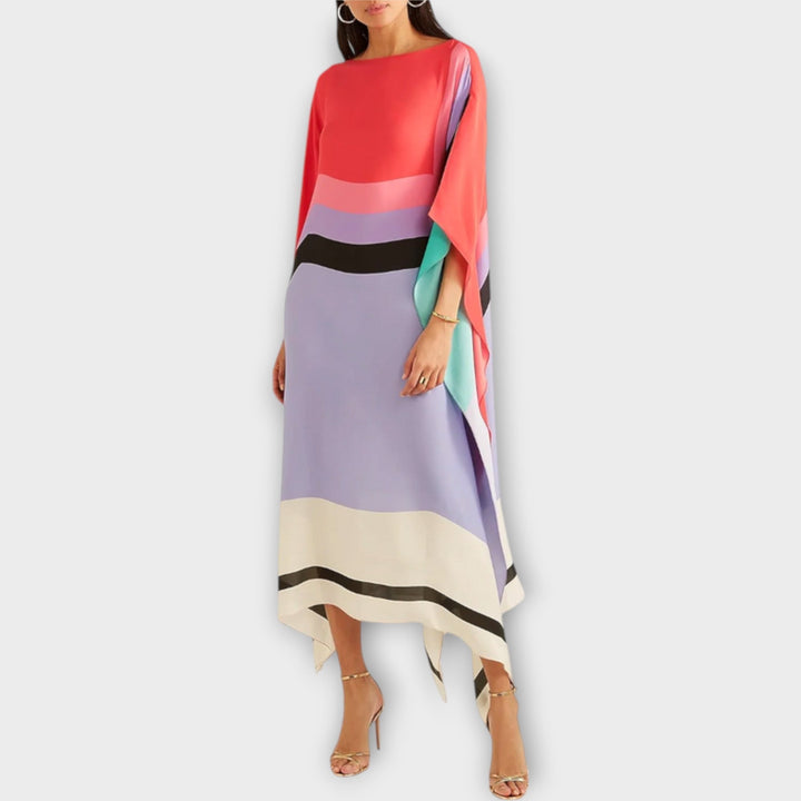 Elenora | Caftan géométrique ample