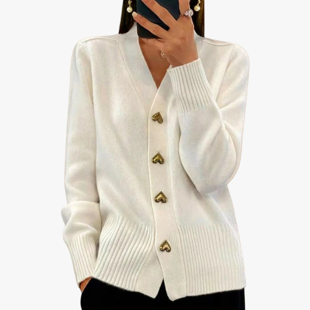 MARIJ | PULL FEMME COL V VINTAGE