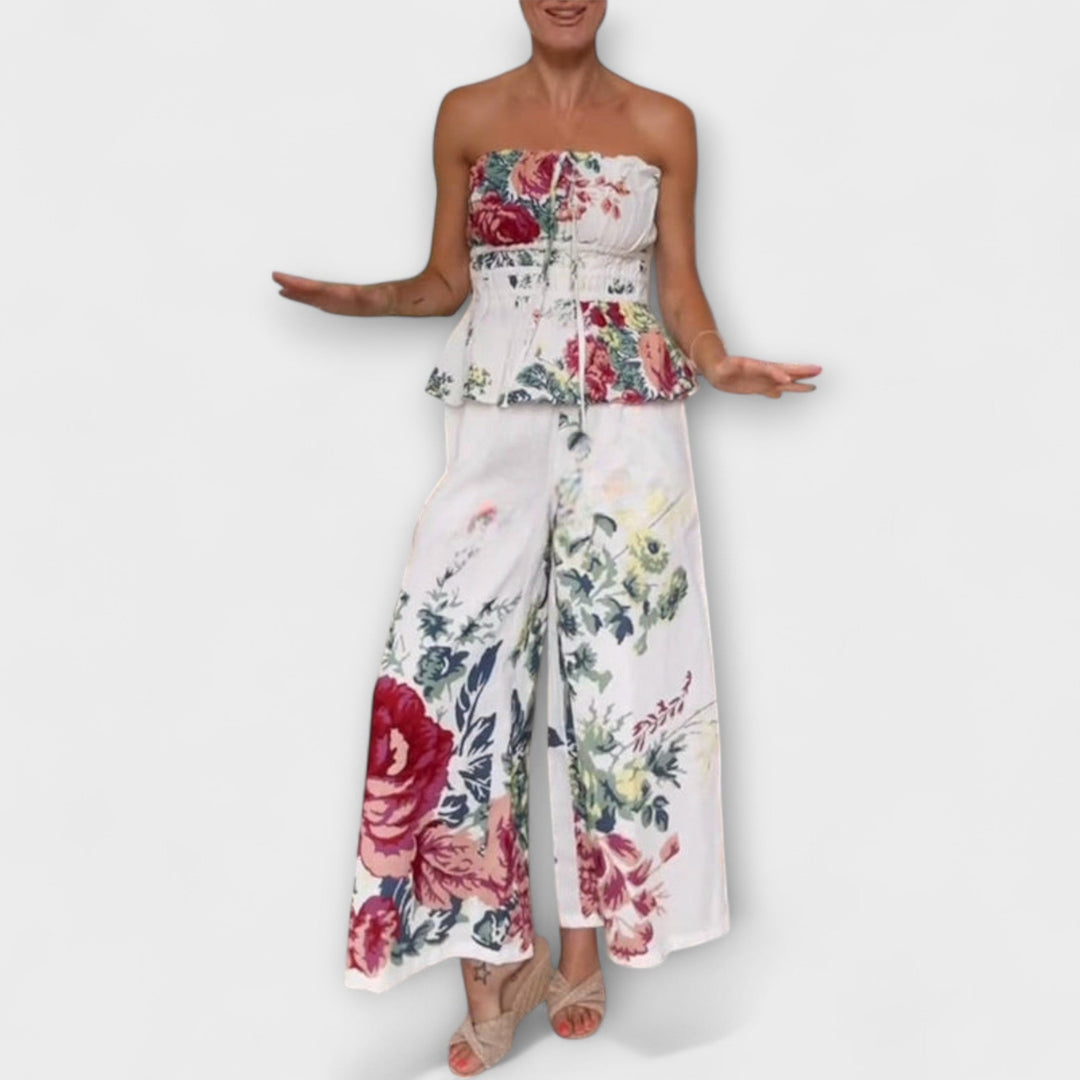 Indigo - Ensemble d’été à motif fleuri