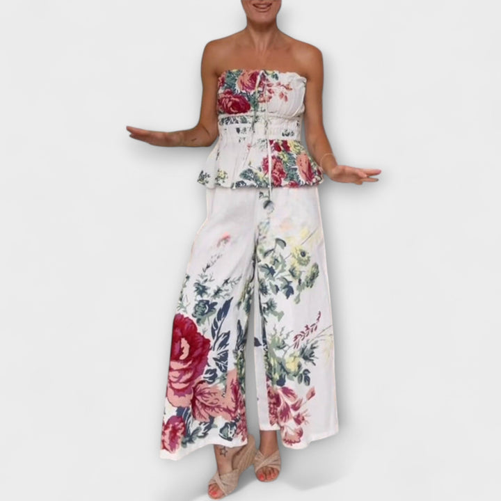 Indigo - Ensemble d’été à motif fleuri