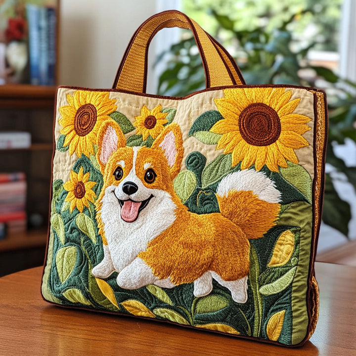 SAC MATELASSÉ | CORGI SOURIANT