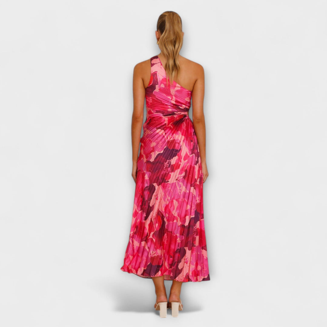 Sienna | Élégante robe maxi à découpes