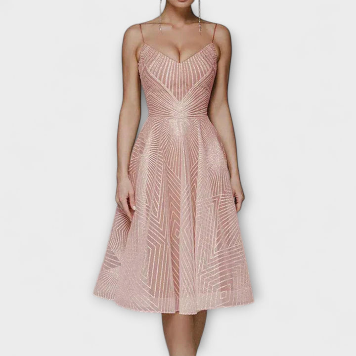 Elli | Robe de luxe brodée pour femme