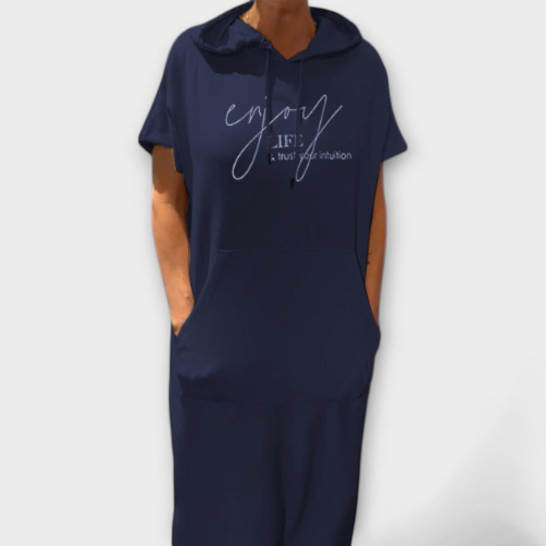 Daisy | Robe à capuche décontractée