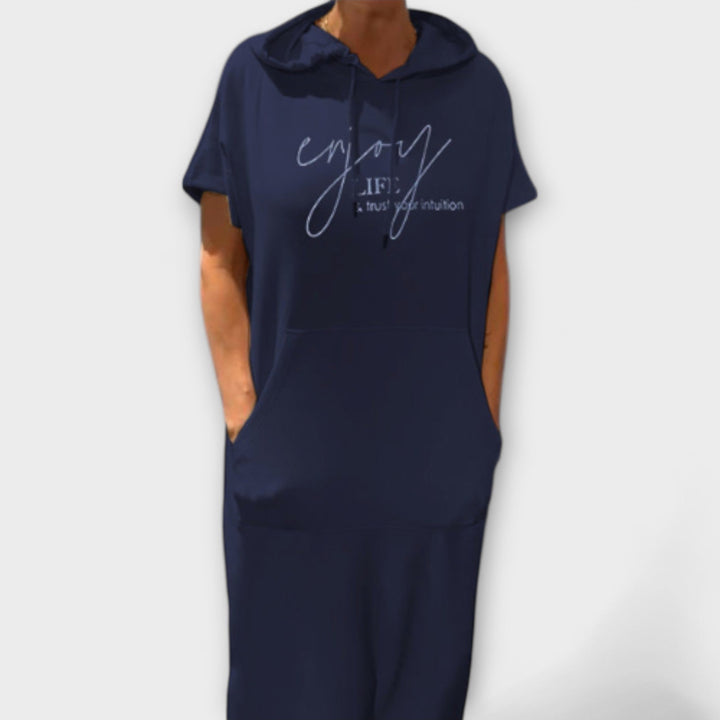 Daisy | Robe à capuche décontractée