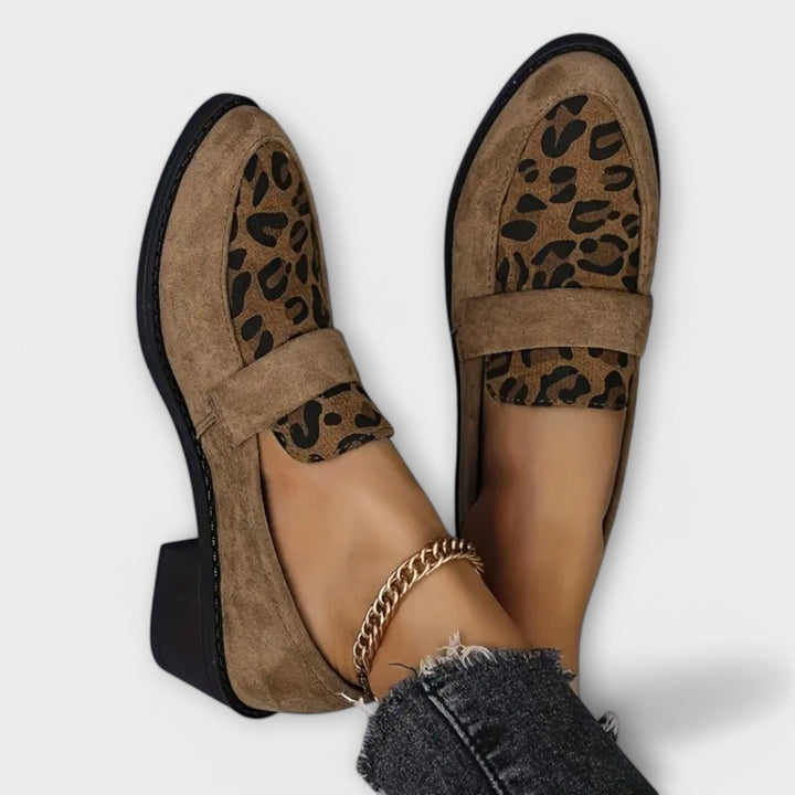 Karla | Élégantes chaussures femme motif léopard