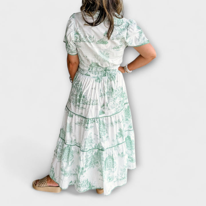 Eliza | Robe maxi toile intemporelle