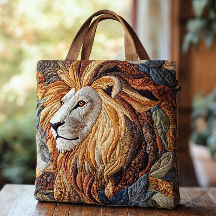 SAC MATELASSÉ | LION MAJESTUEUX