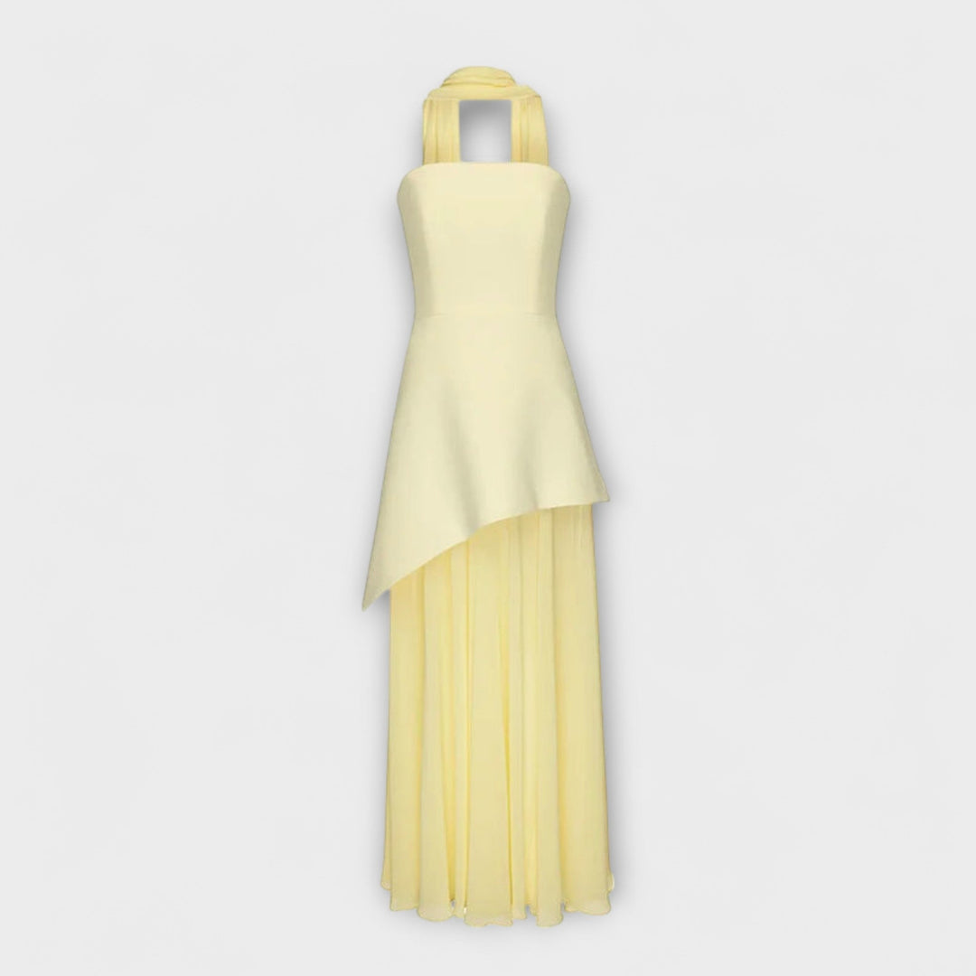 Goldie | Robe maxi en mousseline
