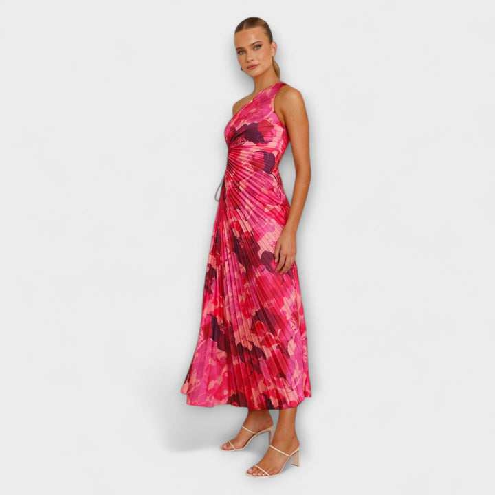 Sienna | Élégante robe maxi à découpes