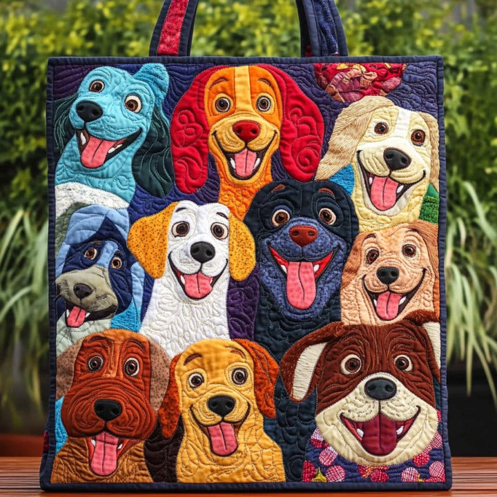 SAC MATELASSÉ | CHIENS JOYEUX