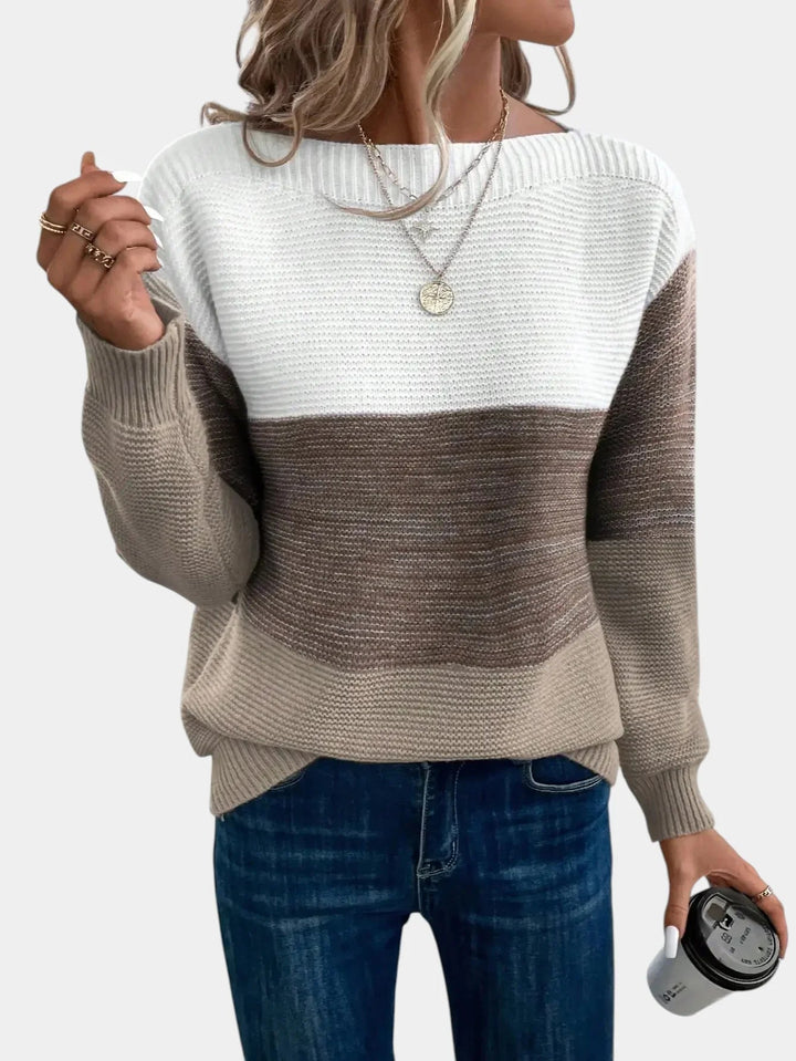 SERENA | PULL DÉGRADÉ DOUX COUPE CONFORTABLE