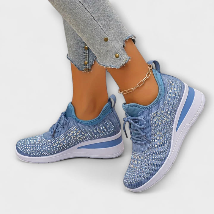 Giselle – Baskets orthopédiques scintillantes à strass