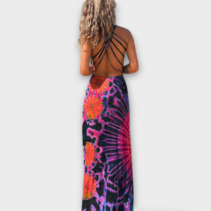 Ronja | Robe maxi à imprimé tie-dye La Bamba