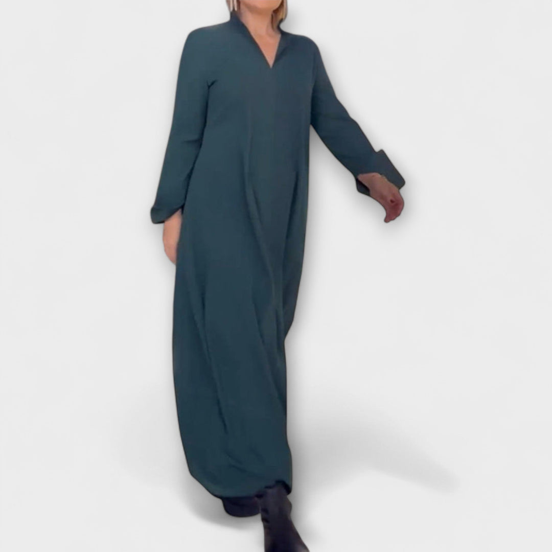 Caroline | Robe longue fluide
