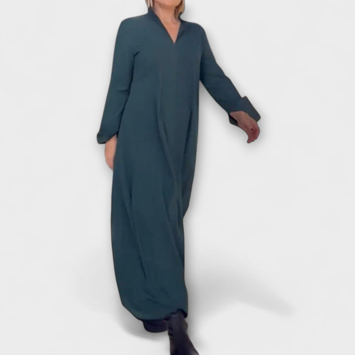 Caroline | Robe longue fluide