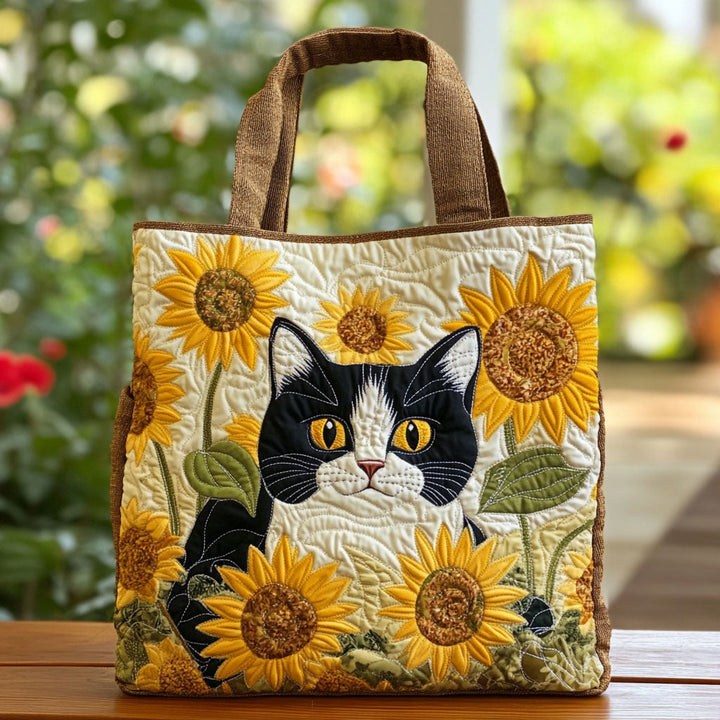 TUXEDO CHARM  QUILTED TOTE BAG
