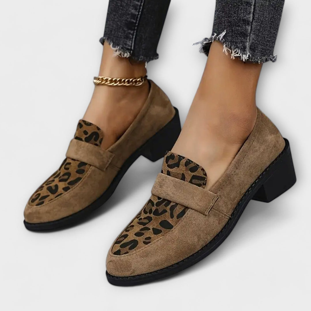 Karla | Élégantes chaussures femme motif léopard
