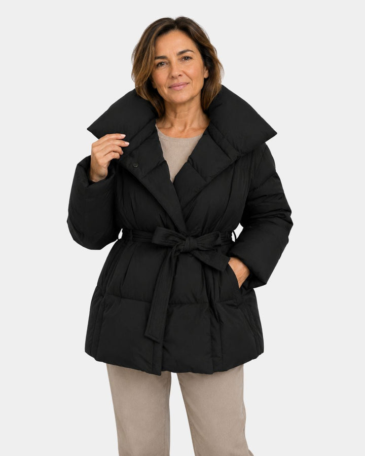 ALIXÈNE | VESTE MATELASSÉE CEINTURÉE