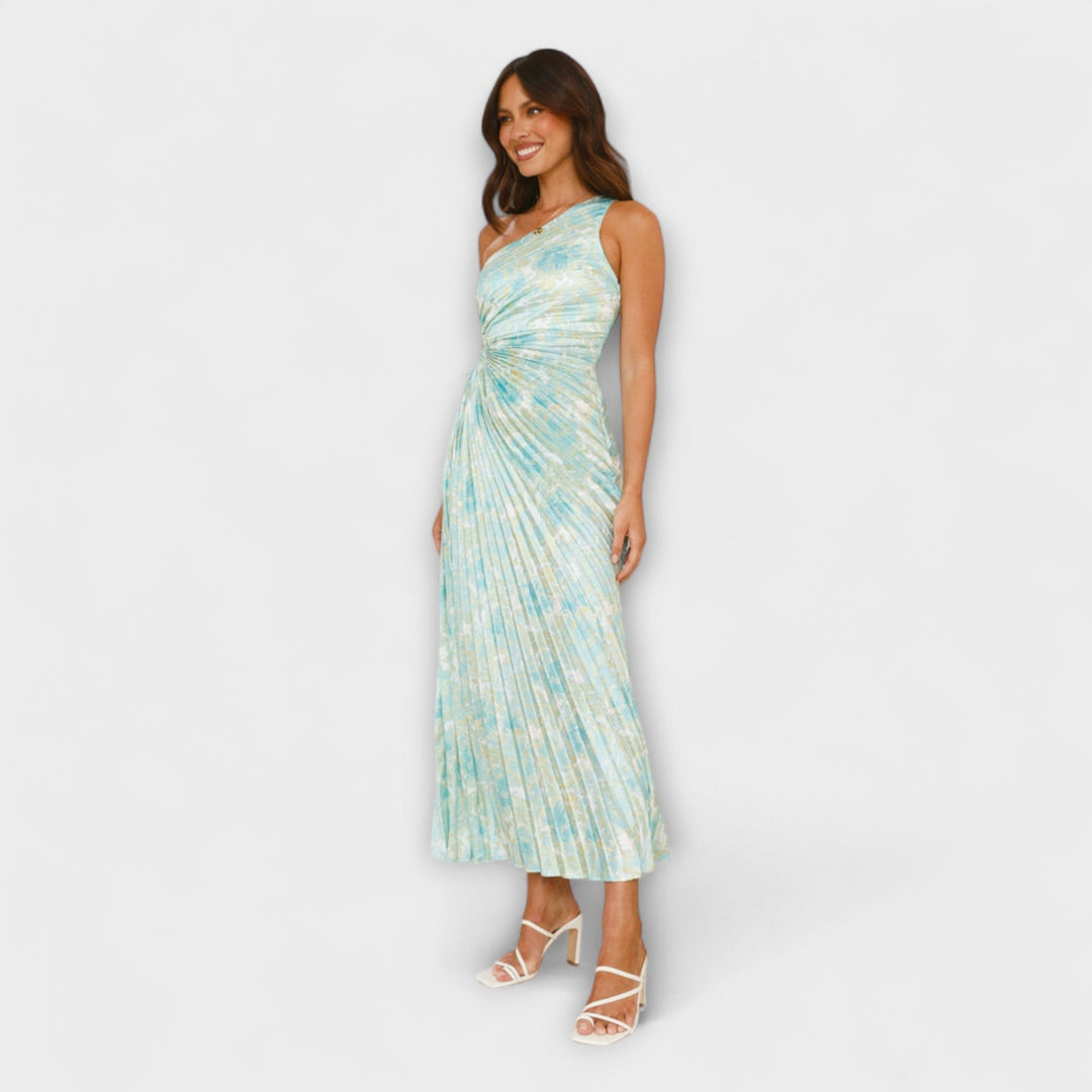 Sienna | Élégante robe maxi à découpes