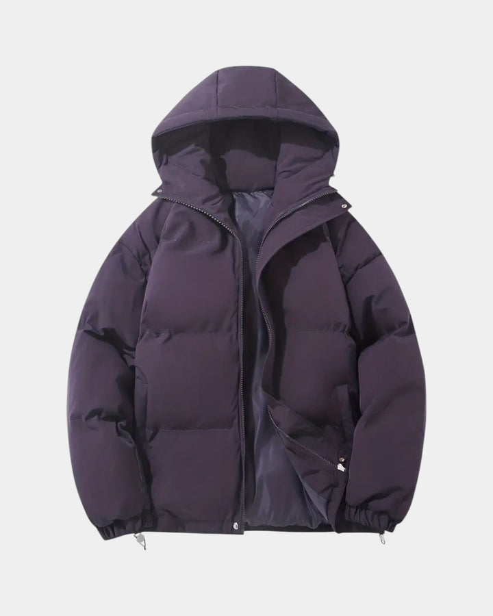 LOUVIANE | MANTEAU MATELASSÉ HIVER À CAPUCHE