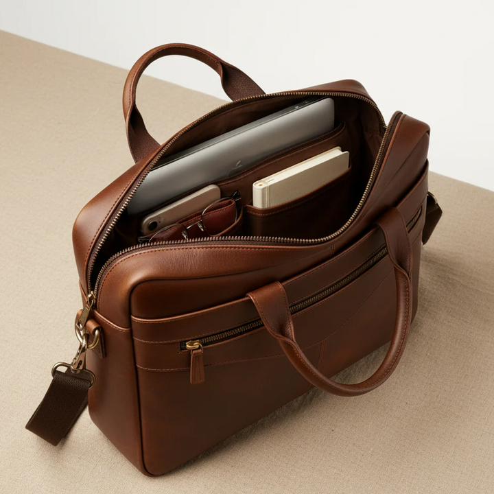 Anthony - Porte-documents en cuir