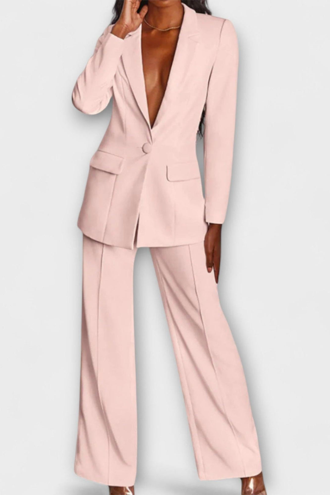 Annemarie | Ensemble blazer noir