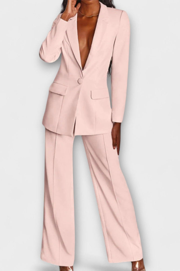 Annemarie | Ensemble blazer noir