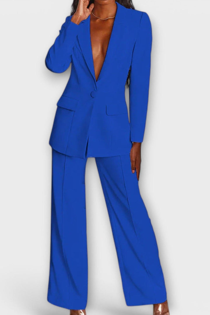 Annemarie | Ensemble blazer noir