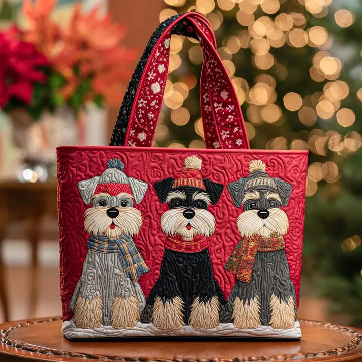 SAC MATELASSÉ | SCHNAUZER TRIO