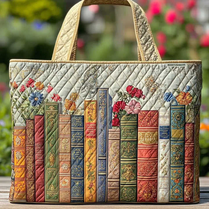 SAC MATELASSÉ | BIBLIOTHÈQUE ENCHANTÉE