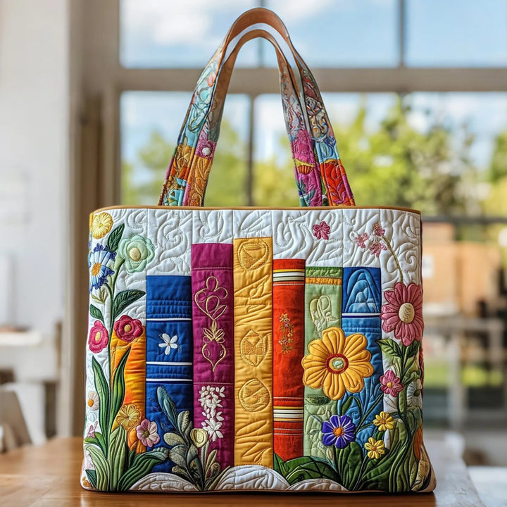 SAC MATELASSÉ | FLORAL LIBRARY