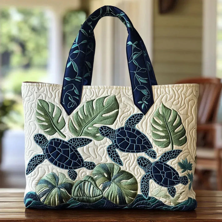 SAC MATELASSÉ | SEA TURTLE GRACE