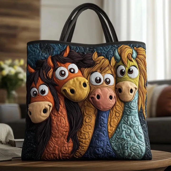 SAC MATELASSÉ | PLAYFUL PONIES