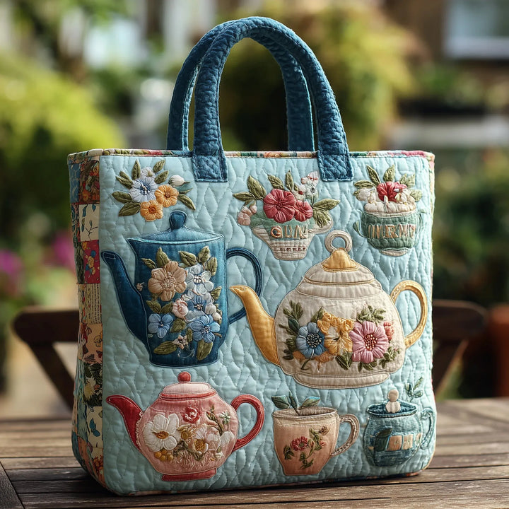 SAC MATELASSÉ | MOTIF FLORAL
