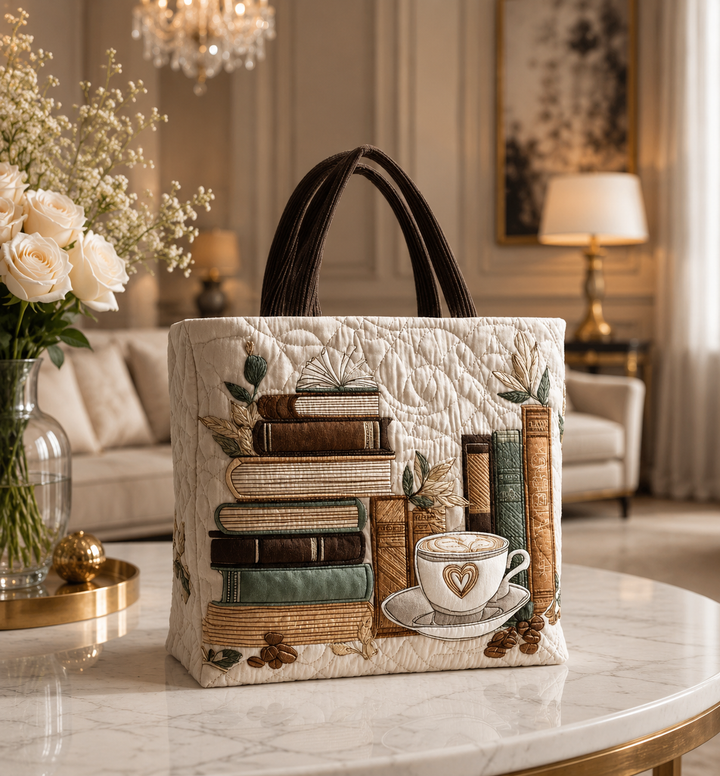 SAC MATELASSÉ | CAFÉ ET LECTURE