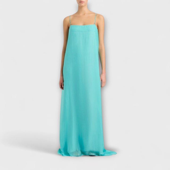 Madison | Élégante robe maxi à fines bretelles
