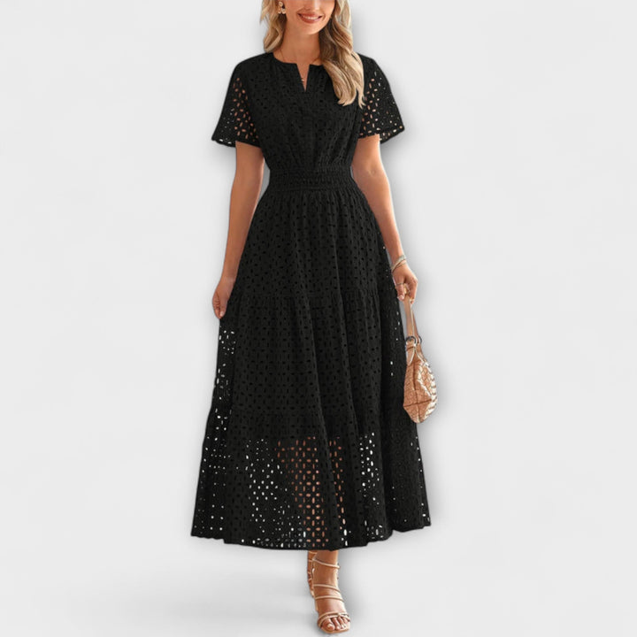 Linette | Élégante robe d'été en dentelle