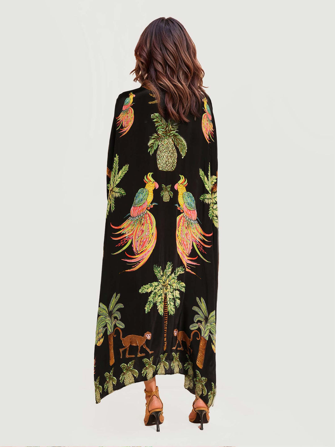 Alessandra | Robe longue à motifs