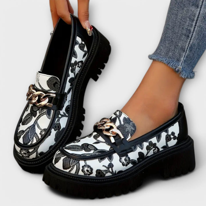 Sandra - Élégants mocassins rétro