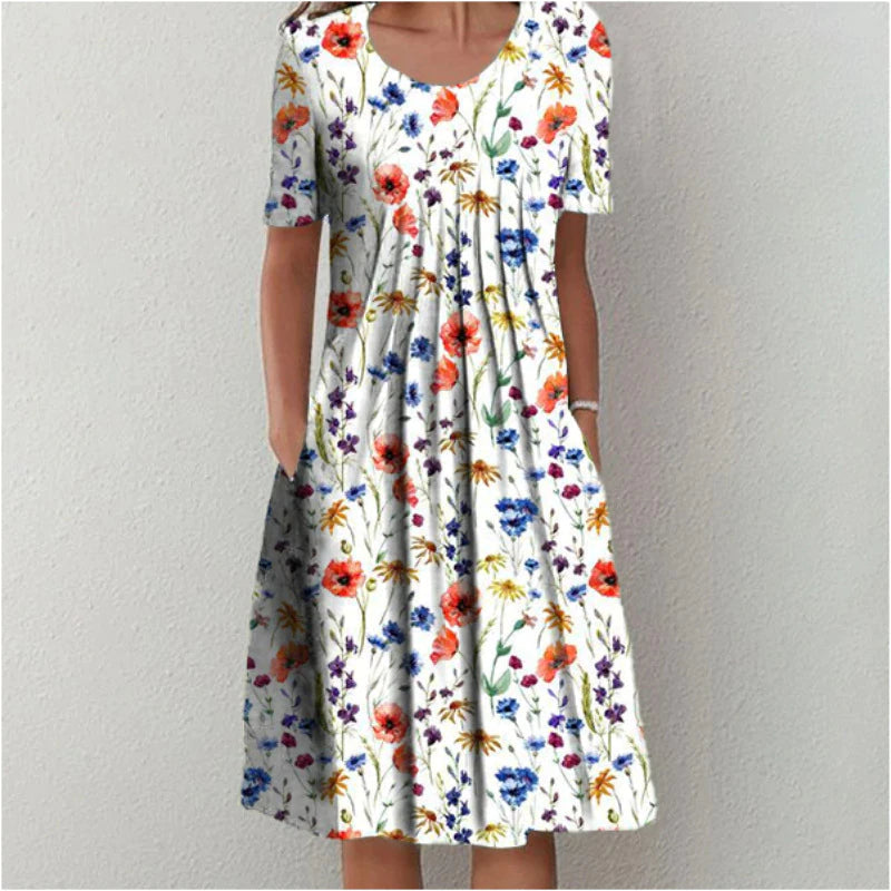 Marta - Robe midi à superpositions