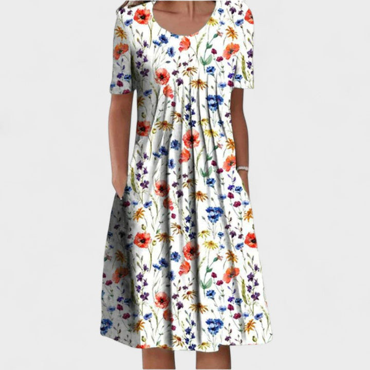 Marta - Robe midi à superpositions