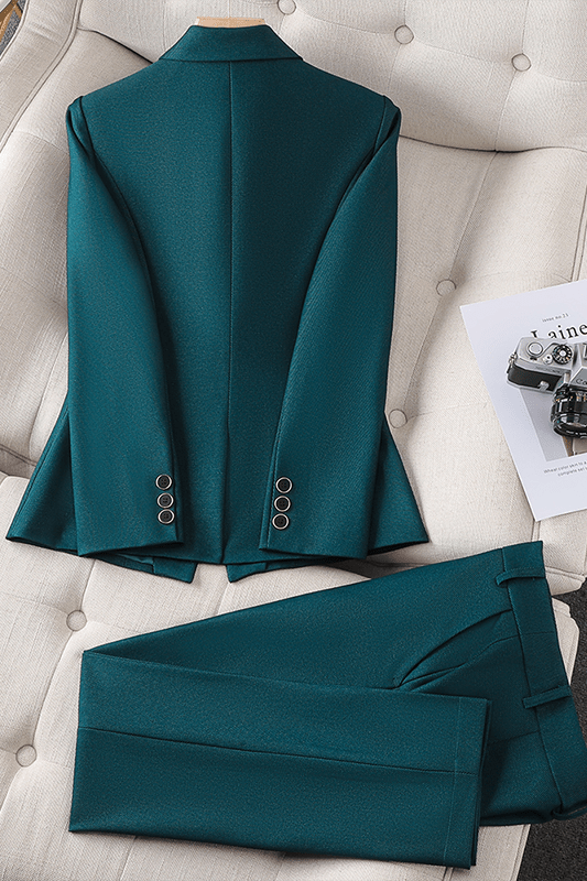 Theres | Ensemble blazer vert