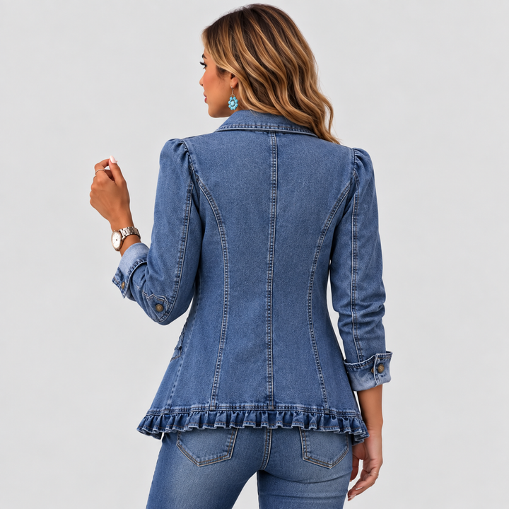 RUFFELLE | VESTE À VOLANTS