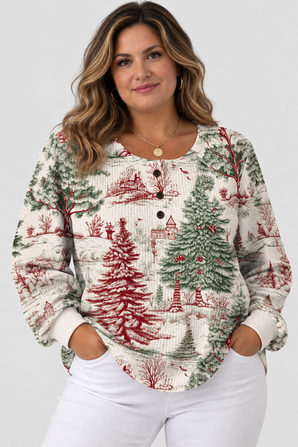 BIRTE | PULL PAYSAGE HIVERNAL