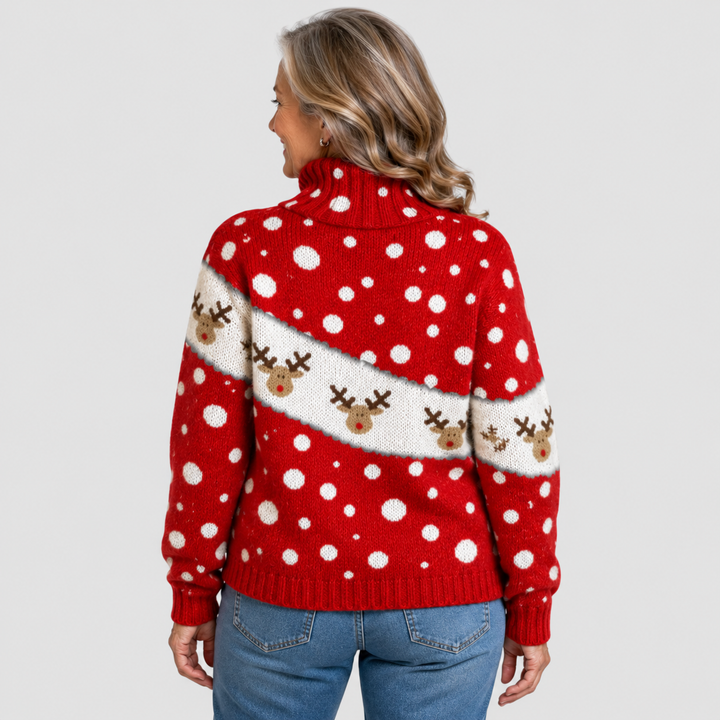 VERA | PULL TRICOTÉ ARTISTIQUE