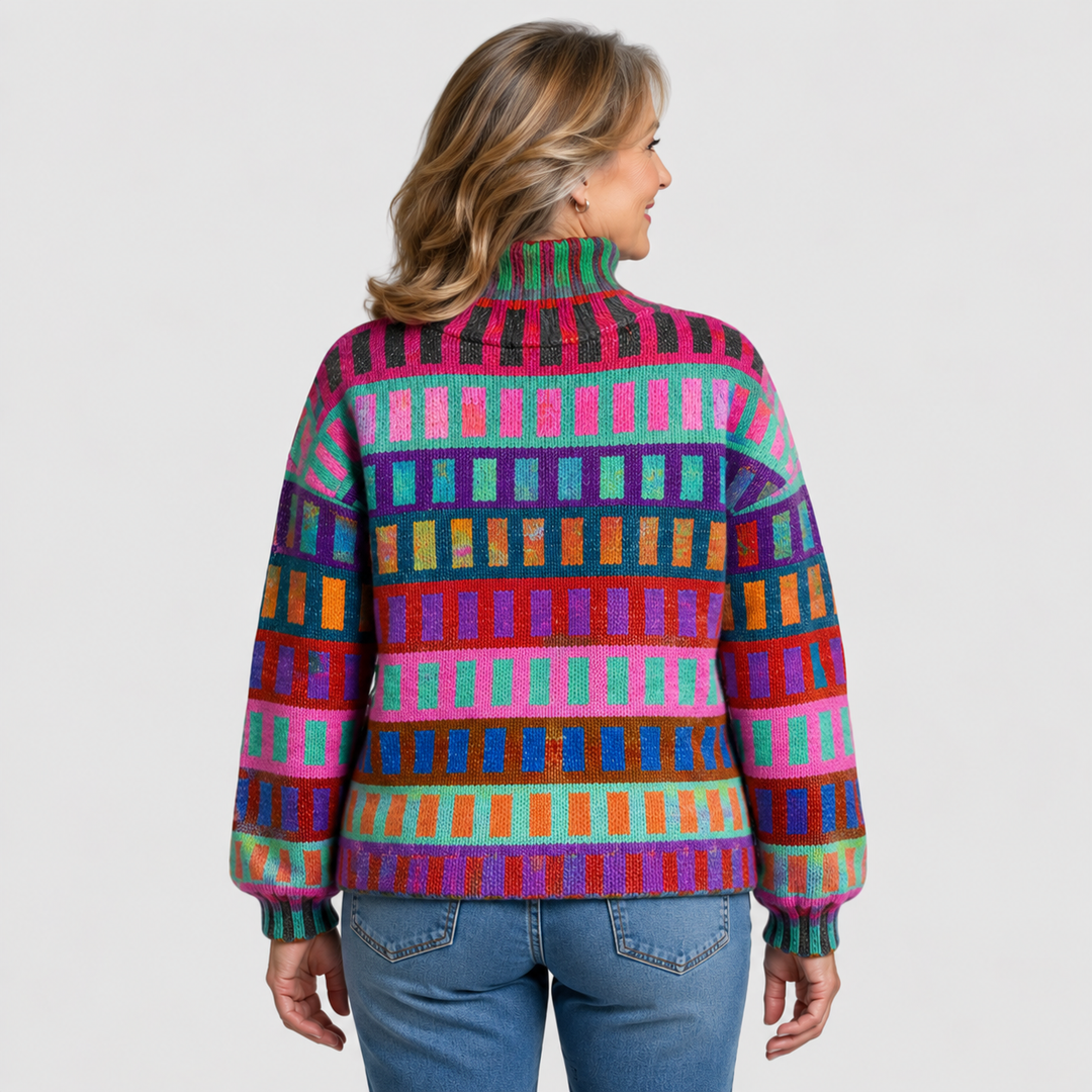 ISABEL | PULL TRICOTÉ ARTISTIQUE